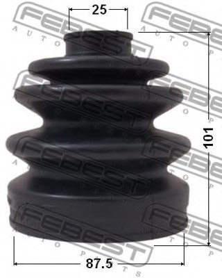 FEBEST 1217-011 Bellow, driveshaft
